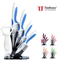 Ceramic Knife set 3" 4" 5" 6" kitchen knife zirconia Paring Fruit Knife High quality Chef Knives cooking cutter for meat