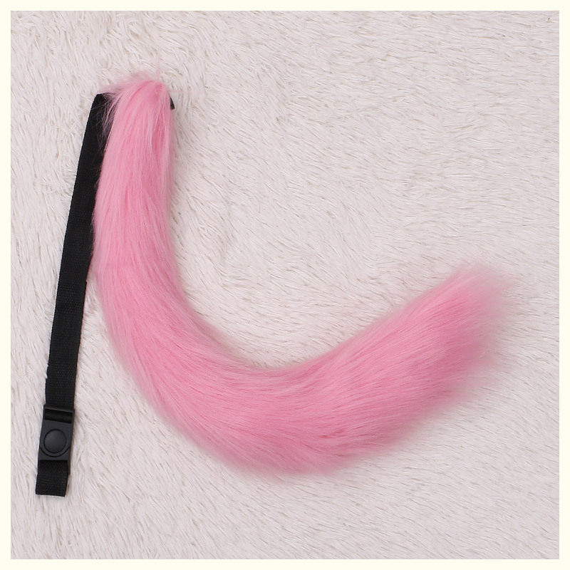 Cute Halloween Animal Tail Anime Fox Tails Maid Cosplay Costume Props Role Play Birthday Party Christmas