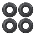 YEAHRUN 4pcs/set 1.9inch Rubber Wheel Tires 106MM for 1/10 RC Crawler Car TRX-4 Axial SCX10 90047 D90 D110 TF2