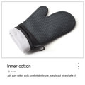 Kitchen Microwave Mittens Oven Glove Hamdmade Baking Silicone Insulated Gloves Cooking Oven Gloves for Men Women