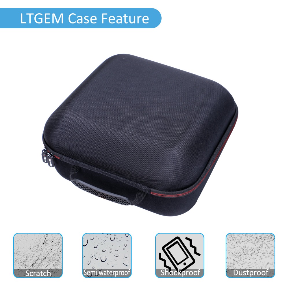 LTGEM EVA Hard Case for Cricut EasyPress Heat Press Machine 9x9 Inches- Travel Protective Carrying Storage Bag