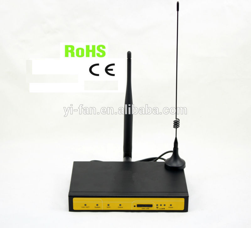 support VPN F3124 industrial level gprs wifi router for solar generation monitoring, Kiosk