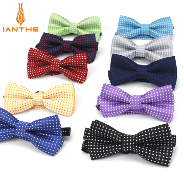 Children Fashion Formal Polyester Bow Tie Kid Classical Dot Bowties Colorful Butterfly Wedding Party Pet Bowtie Tuxedo Baby Ties
