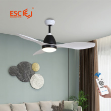 48 inch modern silent plastic ceiling fan lights