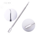 1pc Cuticle Removal Scraper Metal Double- sided professional Remove Dead Skin Nail Cuticle Pusher nail manicure Care tools