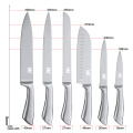 XYj Stainless Steel Kitchen Knife Set Chef Slicer Bread Utility Santoku Paring Knife 2 Piece 7Cr17mov Cooking Knives Kitchenware
