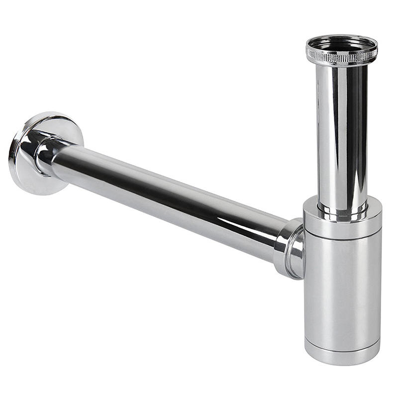 Siphon Bathroom Siphon For Washbasin Sink Kitchen i n Stainless Steel Alloy Zinc