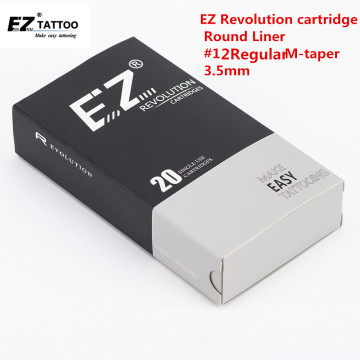 RC1203RLB EZ Revolution Cartridge Tattoo Needles Round Liner #12 (0.35mm ) Medium Taper 3.5mm for System Machine 20 pcs /lot