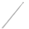 FM radio TV Silver 100 centimeter 5 section exchangeable antenna replacement