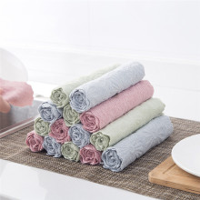 5Pcs Kitchen Towel Super Absorbent Microfiber Kitchen Dish Cloth High-efficiency Tableware Household Cleaning Towel Dropshipping