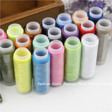 20 roll/lot, 160 yard/roll, Mixed Color Sewing Thread Spolyester,Thread Strong And Durable Sewing Threads For Hand Machines