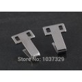 Wholesale #6001 80pairs/lot metal brass garment hooks trousers / skirts hooks and eyes silver nickle free shipping HE-022