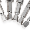 Vastar Easy Speedout Stripped Remove Damaged Screw Extractor Set 0# 1# 2# 3# 4# Broken Stuck Screw Removal Tool Kit