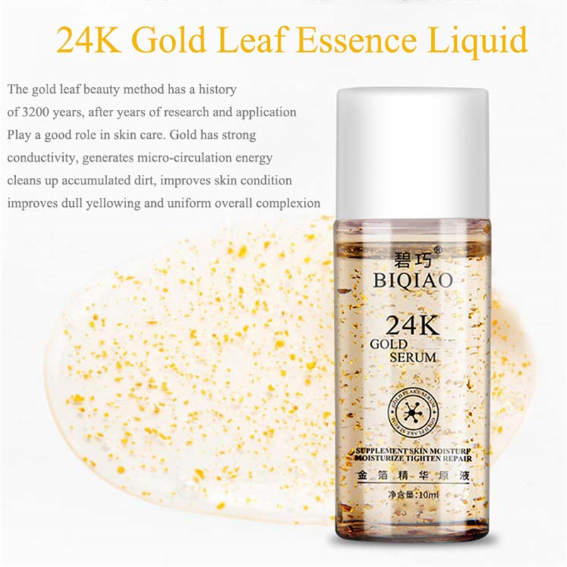 24KGold Essence MakeUp Primer Hydrating Moisturizer Pores Face Foil Serums Oil Matte Facial Professional Makeup Base Primer Oil