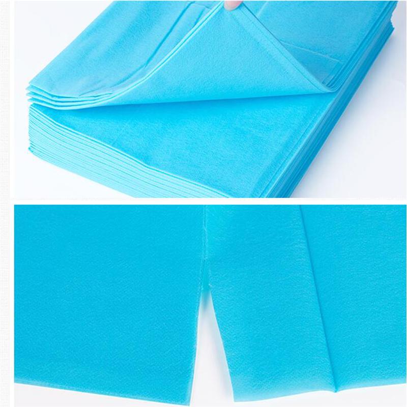 10pcs 175x75cm Disposable Bedsheets SPA Massage Bedsheet Salon Nonwoven Bed Cover Bed Sheets Beauty Salon Bed Table Cover Sheet