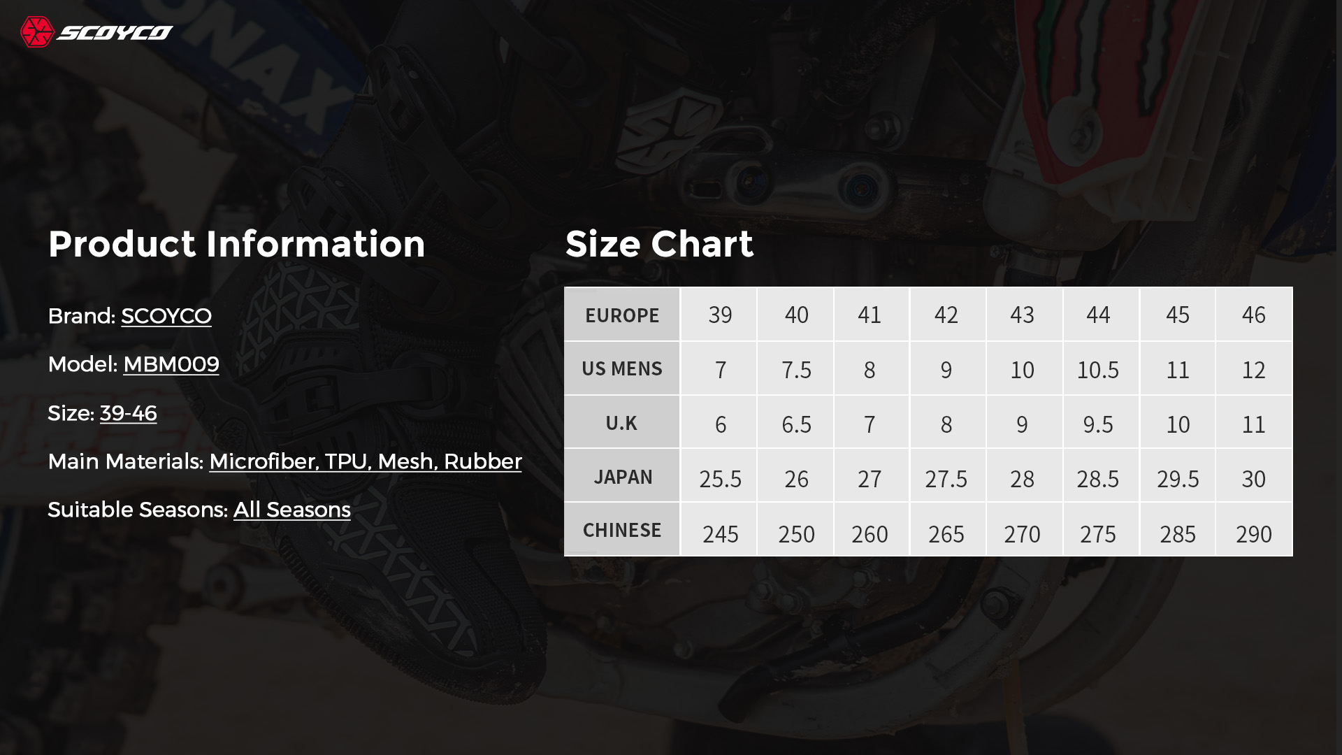all-terrain off-road motorcycle boots