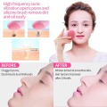 Mini Electric Silicone Face Cleansing Brush Sonic Massage USB Ultrasonic Deep Cleaner Tool Waterproof Facial cleansing brush