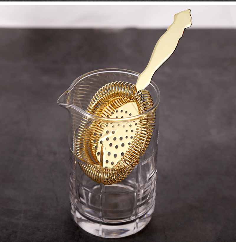 Hawthorne Cocktail Strainer Bar Strainer - Stainless Steel Strainer for Professional Bartenders and Mixologists