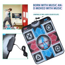 HD Revolution Non-Slip Dancing Step Dance Mat Pad Pads Dancer Blanket Fitness Equipment Foot Print Mat to PC with USB New