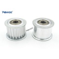 POWGE 25 Teeth 5M Idler Pulley Tensioner Wheel Bore 10/12/15mm with Bearing Guide HTD5M synchronous pulley 25T 25teeth