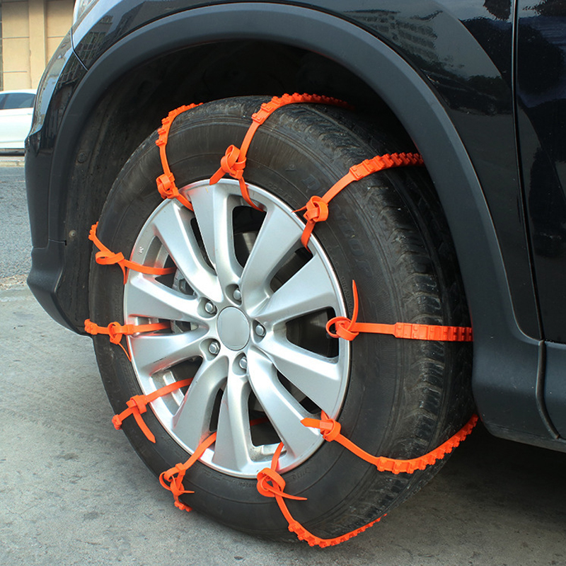 10Pcs Snow Chains for Car Tire Wheel Mud Snow Chain Car Wheel Belt Winter Non Slip Tires