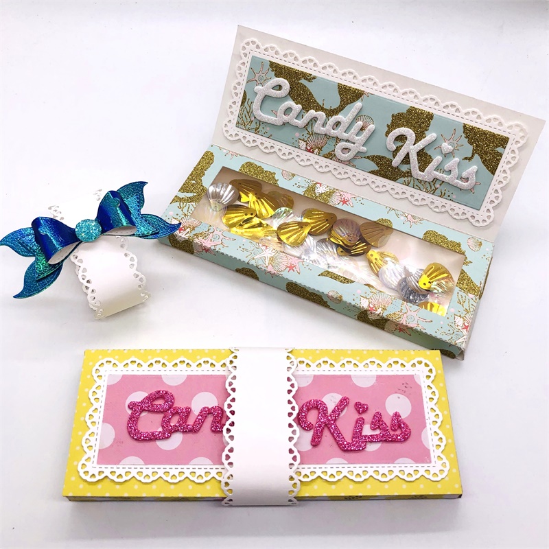 KSCRAFT Chocalate Bar Candy Box Metal Cutting Dies Stencils for DIY Scrapbooking/photo album Decorative Embossing DIY Paper Card