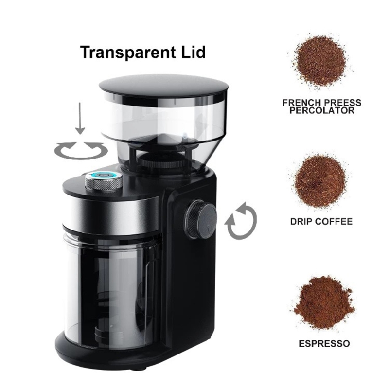220V Electric Coffee Bean Grinder150W Fast Speed Home Grinding Machine Grains Spices Cereals Bean Mill Flour Powder Crusher