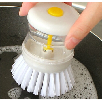 1PC New plastic hydraulic washing potbrush Cleaning Brushes tableware brush Household Cleaning Tools Kitchen Tool OK 0164