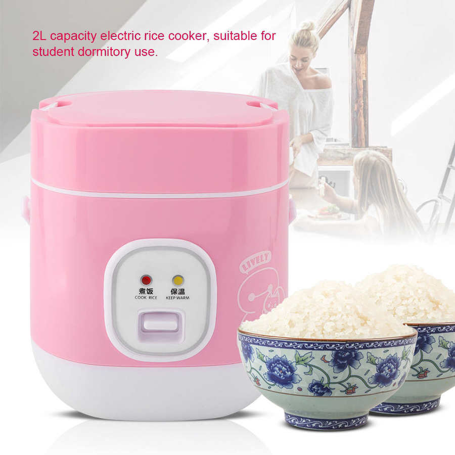 Micro-pressure Cooking Technology Rice Cooker 200W 1.2L 20 Minutes Time Cooking Home Dormitory Student Use Electric Heated Food
