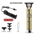 hair clipper Professional for man Electric Trimmers Vintage Buddha head rechargeable Cutting Machine set Metal Copper Tub gift