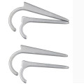 5pcs PPR Cement Steel Nail Water Pipe Hanging Load Fixed Type Hook Wall Install Fasteners Structure Wall Nail Water Pipe Fitting