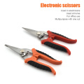 Newly Multifunction Metal Scissors Cable Stripping Shears Stainless Steel Electrician Tool XSD88