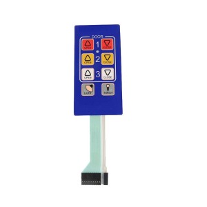 EL Backlight Membrane Switch Button Keypad