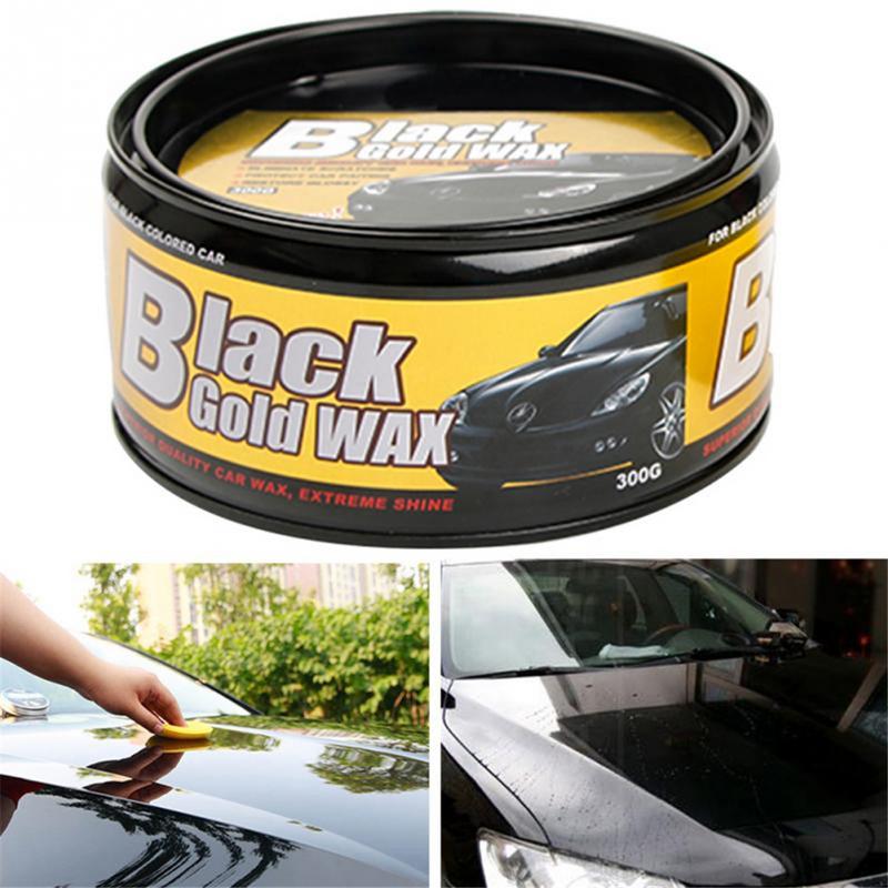 Car Black Wax Care Waterproof Film Coating Hard Wax Paint Repair Scratch Stains Remove