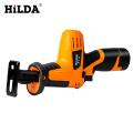 HILDA 12V Cordless Reciprocating Saw Wood Cutting Saw Electric Saws With Saw Blades Woodworking Cutter