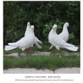 Modern creative resin pigeon sculpture home decoration animal statue outdoor garden wedding decoration statue Peace pigeon