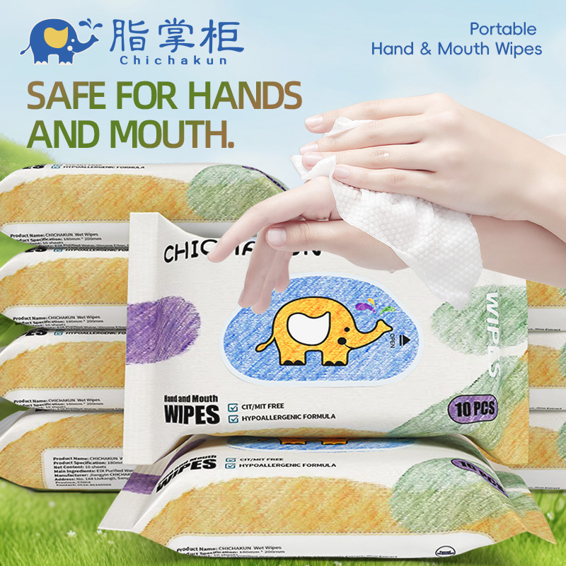 hand and mouth wipes