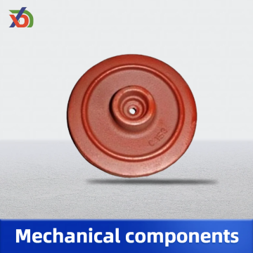 Red Paint Protective Transmission End Cover Mechanical Parts