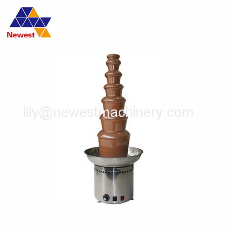 Melting function chocolate fountains machine Electric Stainless steel waterfall machine
