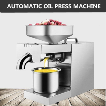 Home Use Automatic Peanut Oil Press Machine Commercial Hot And Cold Sunflower/Almond/Soybean Oil Extractor Expeller Oil Presser