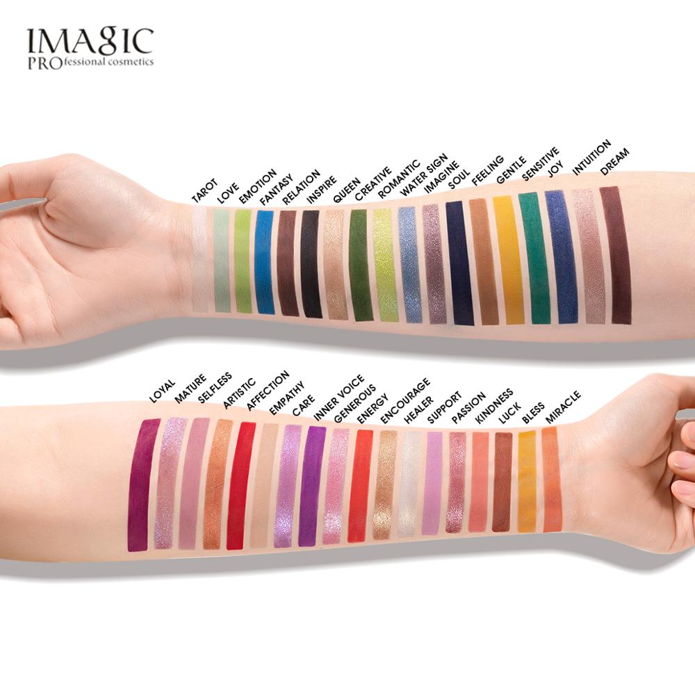 IMAGIC Eyeshadow 36 Colors Egypt Eyeshadow Palette Holographic Shiny Matte Glitter Pigment Eye Shadow Pallete