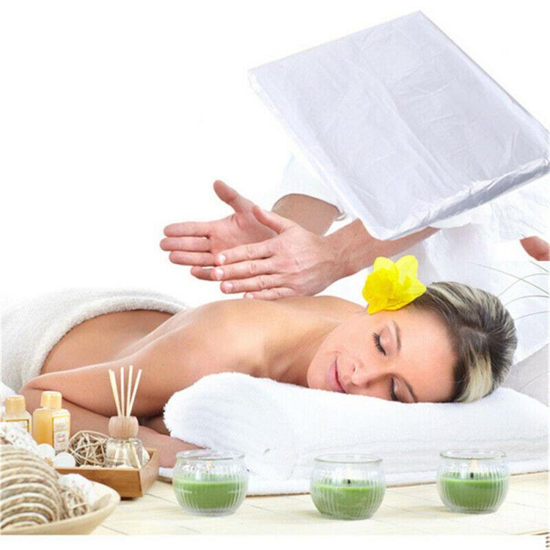 100Pcs/Set Couch Cover Portable Universal Household Disposable Film Bed Cover For Massage Table Bed Treatment Waxing Protection