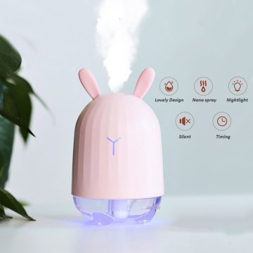 Limited Clearance sale USB air Humidifier Ultrasonic Aroma Diffuser with 7 Color Changing LED Light Mini Mist Maker Fogger