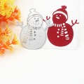 A snowman carbon steel paper-cut cutting machine mold domestic craft carbon steel embossing mold 2018 DIY process decoratio