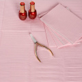 Pink Nail Table Mat Disposable Waterproof Tablecloths Pad Underpad Sheets Nail Art Tool 20pcs/50pcs