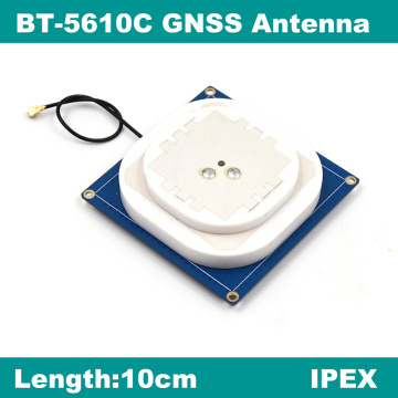 BEITIAN GNSS GPS antenna for ZED-F9P module RTK Drone Base UAV UGV GPS GLO GAL BDS GNSS L1,L2 IPEX 1.13 cable 10.0CM BT-5610C