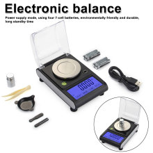 0.001g Precision scales 50g LCD Digital Scale for Jewelry Diamond Gold Medicinal Lab Milligram Gram Scale Electronic