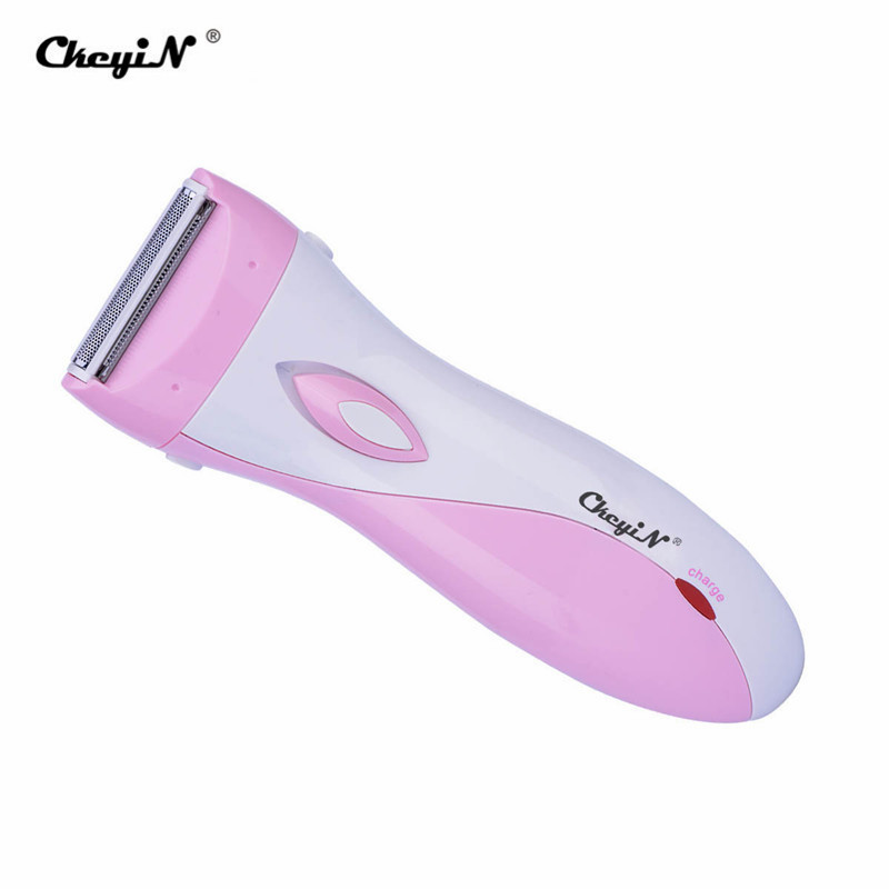 Rechargeable Electric Women Lady Epilator Waterproof Mini Shaver Underarm Bikini Trimmer Razor Facial Body Hair Remover Device