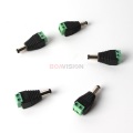 5.5/2.1mm DC Connector CCTV UTP Cable Power Plug Adapter Cable DC/AC 2/Camera Video Balun Connector