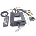 Anti aging anti-seismic vehicle video recorder ahd 1080 video monitoring 8-channel dual SD card mobile DVR black box GPS host